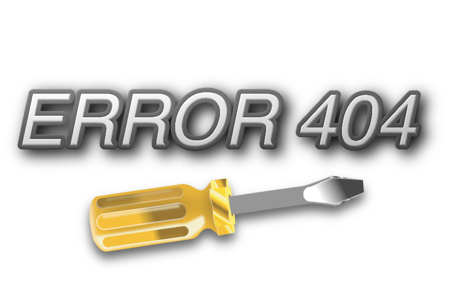 Logografik der Fehlerseite 404